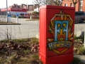 Streetart Verteilerkasten Glinde Feuerwehr 1