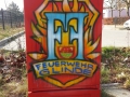 Streetart Verteilerkasten Glinde Feuerwehr 2