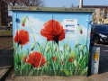 Trafohaus Mohnblumen 2