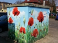 Trafohaus Mohnblumen 3